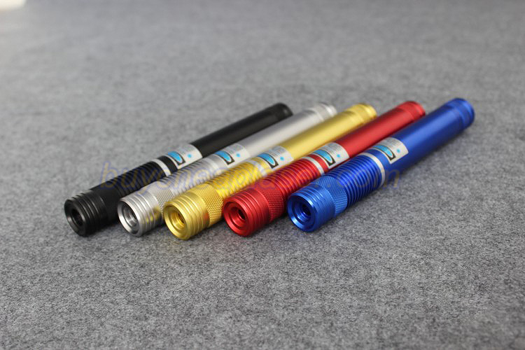 上品な豪華な　新品1w 青色レーザーポインタ高出力5in1照射形状可変　瞬間点火　5色
